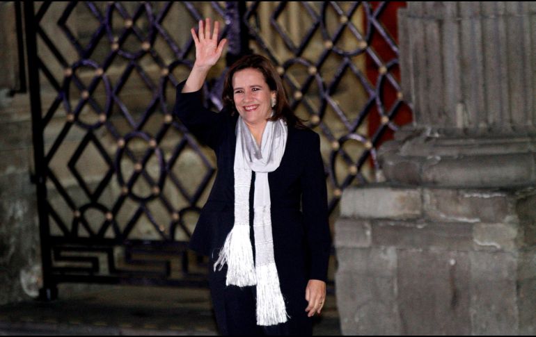 En Twitter, la aspirante dijo a la marchista, ganadora de la prueba de 20 kilómetros, que es un orgullo para México. NOTIMEX / ARCHIVO