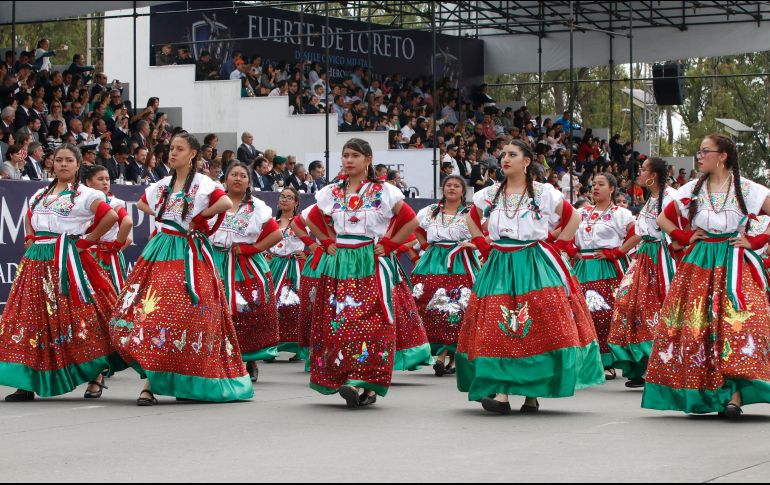 La Batalla del 5 de mayo suele conmemorarse con desfiles y representaciones en Puebla. NTX/ARCHIVO