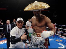 Joyce afirma que obtuvo la victoria usando un 