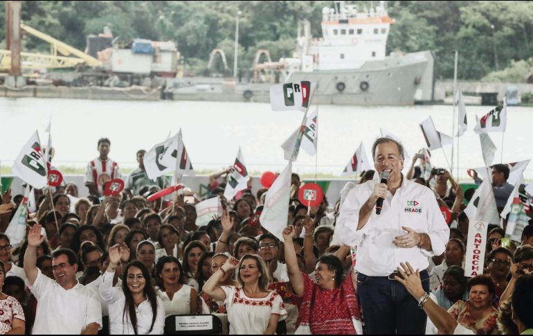 Compromiso. Meade sostuvo que luchará por que la producción llegue a tres millones de barriles diarios. SUN