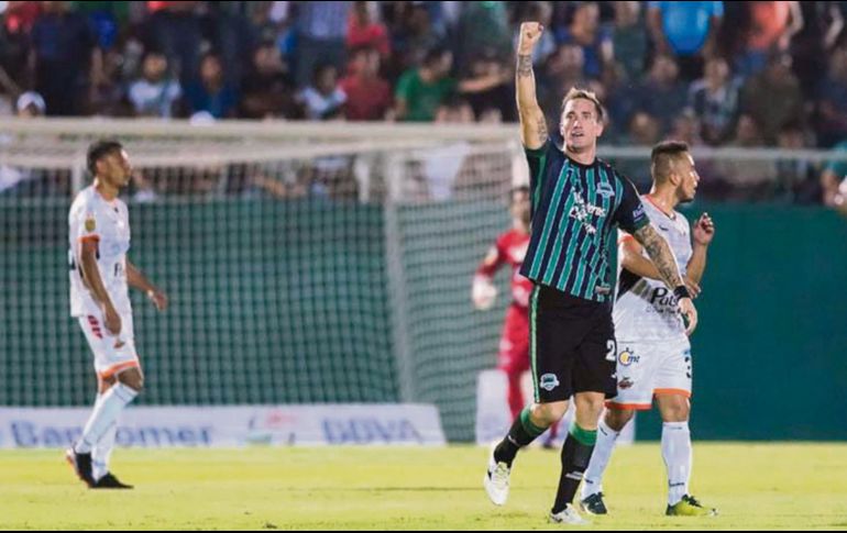 Leonardo Javier Ramos  marcó a los cuatro minutos de acción para los Cafetaleros. ESPECIAL/ASCENSO MX