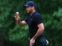 Preciso. Jason Day tuvo que sortear las dificultades con el clima para escalar a la cima en Charlotte. AP/C. Burton