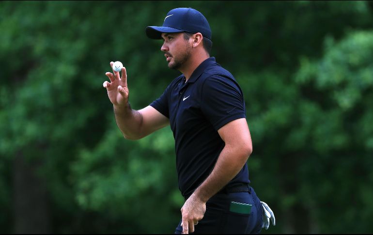 Preciso. Jason Day tuvo que sortear las dificultades con el clima para escalar a la cima en Charlotte. AP/C. Burton