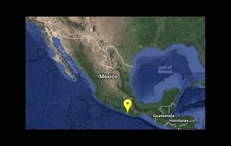 Hasta el momento, no se ha informado de víctimas en la zona. TWITTER/@SSNMexico