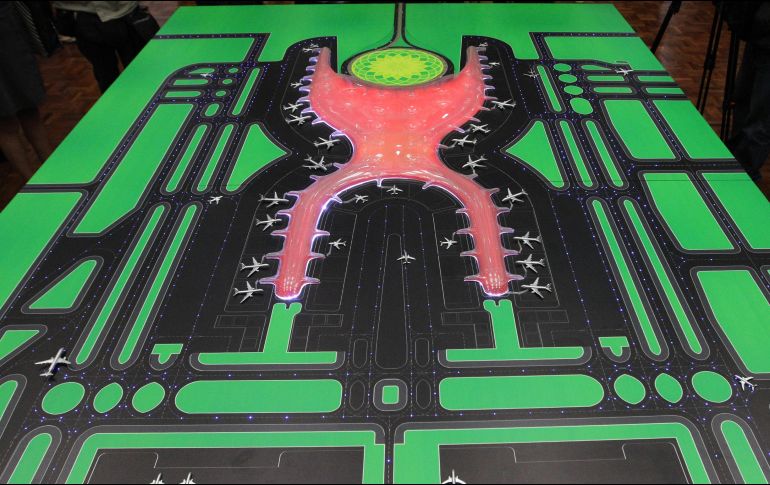 La SCT destacó que el proyecto del nuevo aeropuerto es autofinanciable, pues son los mismos usuarios que lo pagan a través de la TUA. NTX / ARCHIVO