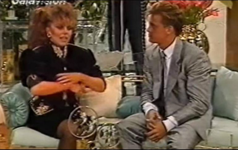 Verónica Castro lo cuestionó sobre los rumores de una supuesta paternidad. YOUTUBE