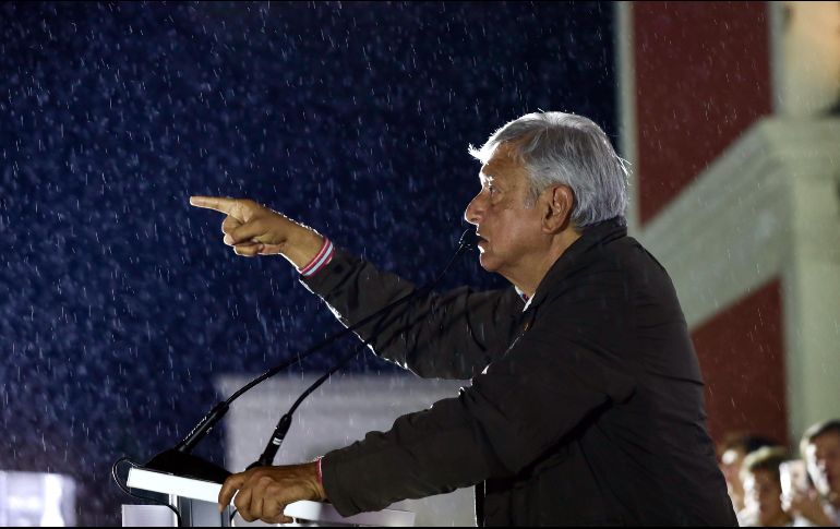 López Obrador afirmó que tiene buena relación con empresarios, más no con aquellos que han hecho riqueza mal habida. SUN / ARCHIVO