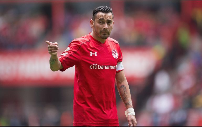 Rubens Sambueza marcó el segundo gol a favor de Toluca en el partido de vuelta. MEXSPORT / O. Aguilar