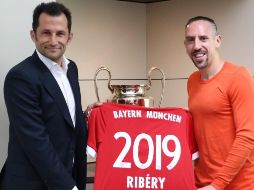 El galo ha jugado en el cuadro bávaro desde hace 11 años. TWITTER / @FCBayernES