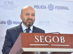 El comisionado Nacional de Seguridad, Renato Sales resaltó que durante el operativo no fue necesario hacer uso de la fuerza. TWITTER /@navarreteprida