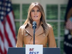 Hasta ahora, Melania Trump ha sido menos activa como primera dama que sus predecesoras. EFE / M. Reynolds