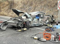 El percance ocurrió a la altura del restaurante “Mexticacan”, alrededor de las 16:46 horas de este lunes. ESPECIAL / UEPCB