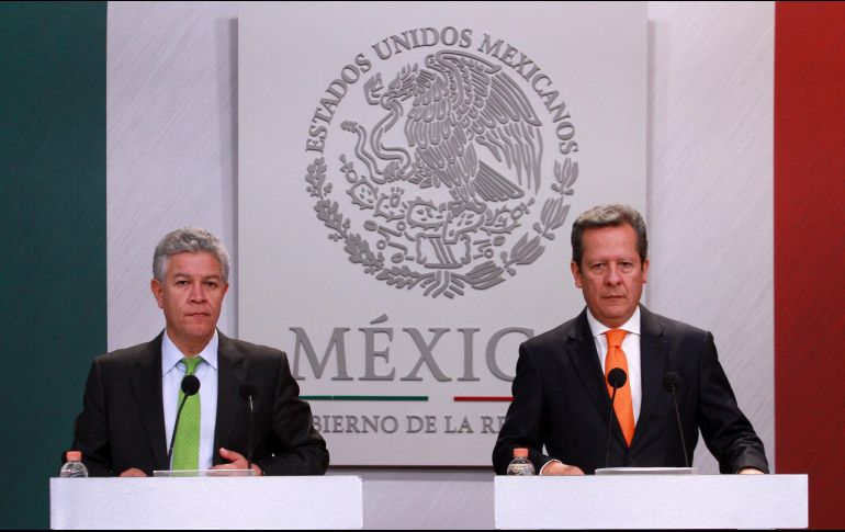 Durante el lanzamiento del programa Cambiavit del Infonavit, el vocero expuso que desde 1934 ha habido transferencias del poder Ejecutivo de forma pacífica. NTX / ESPECIAL