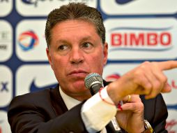 Peláez estuvo en las Águilas de noviembre de 2011 al 28 de abril de 2017. MEXSPORT / ARCHIVO