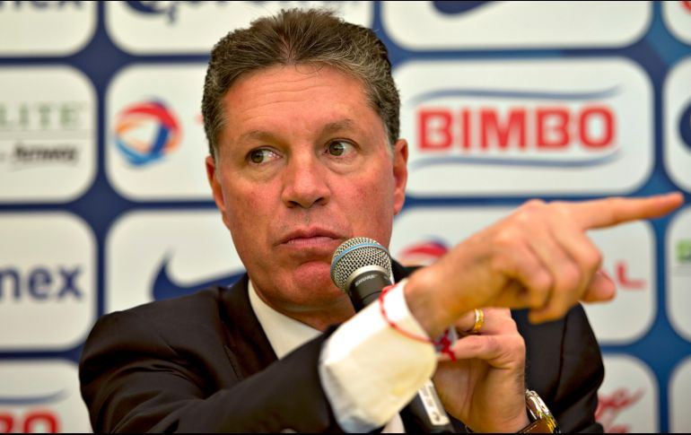 Peláez estuvo en las Águilas de noviembre de 2011 al 28 de abril de 2017. MEXSPORT / ARCHIVO