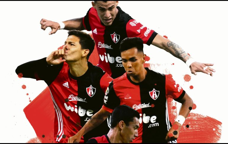 Cuatro fueron los jóvenes más constantes en el 11 titular de Espinoza: Ismael Govea, Ulises Cardona, Edyairth Ortega y el arquero José Hernández. EL INFORMADOR/J. López