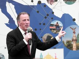 El aspirante explicó que Prospera es el gran pilar del bienestar de 6.8 millones de familias mexicanas. SUN/A. Leyva