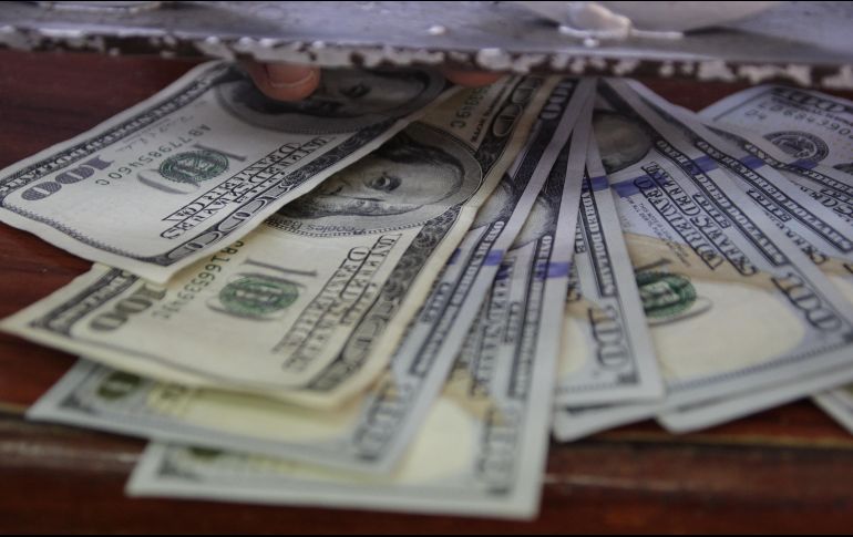 Banco BASE  asegura que el tipo de cambio se ubica entre 19.45 y 19.65 pesos. EL INFORMADOR / ARCHIVO