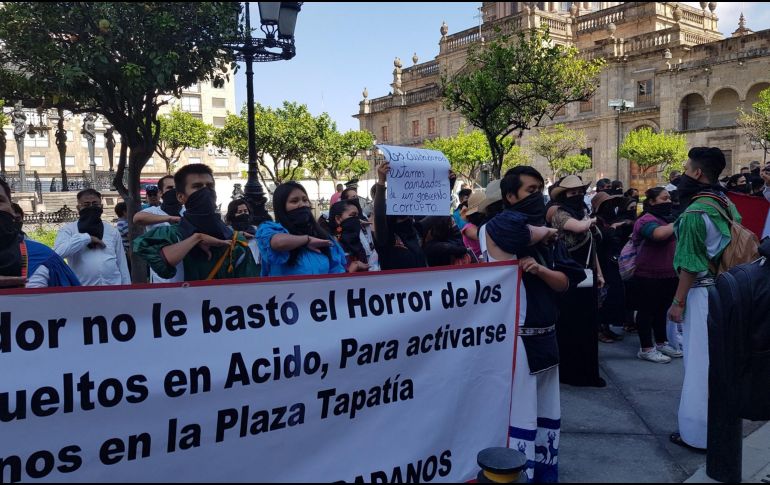 Los artesanos exigen tener una audiencia con el gobernador para resolver este problema. EL INFORMADOR / V. Arenas