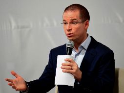 El panista expresa que con la amnistía no se acabará la inseguridad y la falta de justicia.  AFP / R. Schemidt