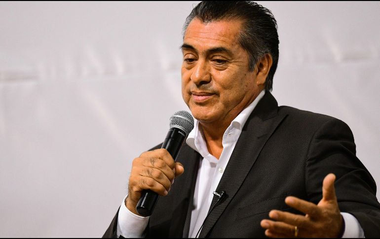 El candidato enfatiza que es necesario rechazar la legalización del consumo de la mariguana. AFP / R. Schemidt