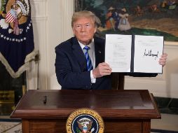 El mandatario indicó que el tratado es un ''horrible acuerdo unilateral'' que ''no trajo la paz'' y ''nunca lo hará''. EFE / M. Reynolds