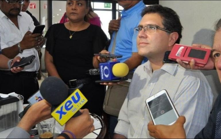 Ríos Piter se encuentra en Veracruz, en un recorrido nacional que realiza. TWITTER / @RiosPiterJaguar