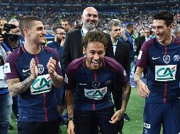El PSG sumó su cuarta Copa de Francia consecutiva.  AFP/F. Fife