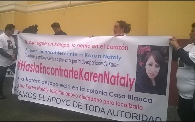 Familiares de Karen Nataly habían iniciado una campaña en redes sociales para exigir su búsqueda. FACEBOOK
