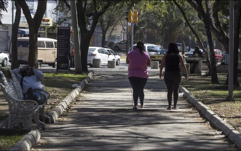 Las sexoservidoras del parque Morelos interpusieron una queja el viernes pasado tras ser desalojadas del parque por autoridades municipales. EL INFORMADOR / ARCHIVO