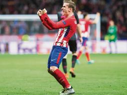 Vigente. Antoine Griezmann tiene contrato hasta 2022 con el Atlético de Madrid. EFE