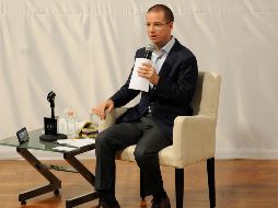 Ricardo Anaya participó en el Foro 10 por la Educación. EFE/M. Guzmán