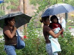 Advierten que las lluvias podrían estar acompañadas de actividad eléctrica y posible caída de granizo. EL INFORMADOR/ARCHIVO