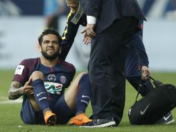 El jugador de 35 años se lesionó durante la final de la Copa de Francia. EFE / Y. Valat