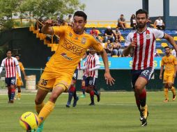 El partido se disputó en las instalaciones de los felinos en Zuazua, Nuevo León. INTERNET/www.sub20.ligamx.net