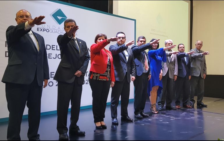 Este miércoles se tomó protesta al nuevo Consejo Directivo de la Fundación Expo Guadalajara, aliado oficial de la Cemefi en Jalisco. EL INFORMADOR / A. Gallegos