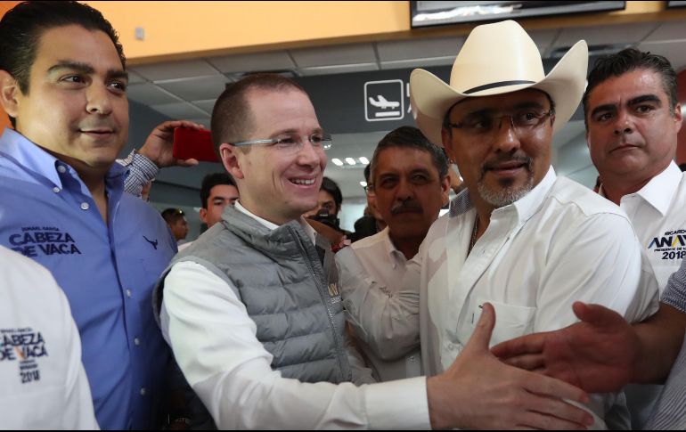 En un evento realizado en Tamaulipas, Anaya también se comprometió a velar por la seguridad de esta entidad de resultar ganador de las elecciones. SUN / A. Ojeda