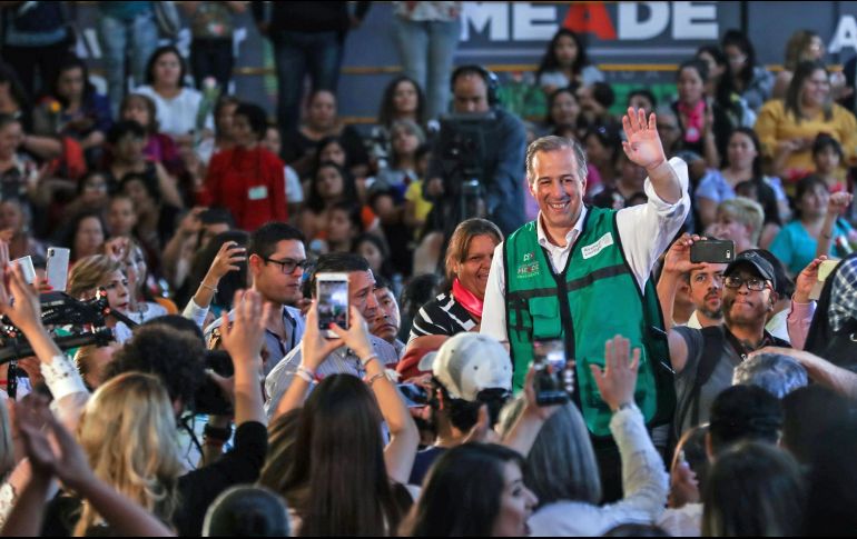 Meade realizo un acto proselitista en Chihuahua hoy, miércoles 9 de mayo de 2018. SUN / G. Espinosa