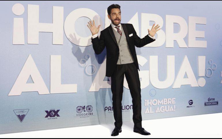 Derbez asegura que él no sólo quiere hacer feliz a la gente; también le interesa tocar su corazón. NTX