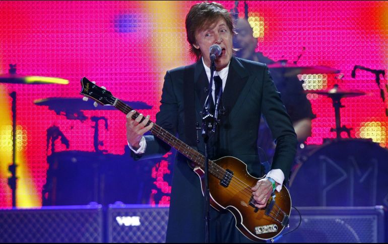 Además de McCartney, están en la lista estrellas como Mick Jagger y Elton John; entre los jóvenes talentos se encuentran Ed Sheeran y Adele. AP