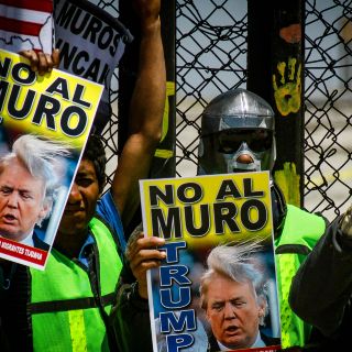 Activistas organizan "megamentada" contra Trump en frontera