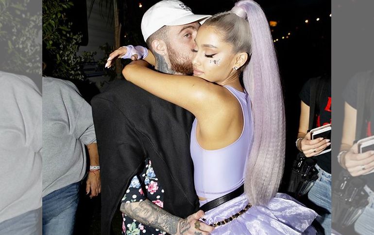 Ariana Grande hizo pública su relación con Mac Miller en 2016. INSTAGRAM / arianagrande