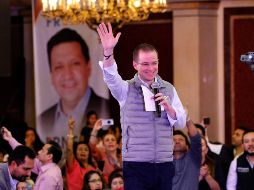 Ricardo Anaya tuvo un encuentro con militantes de la coalición que encabeza. NOTIMEX