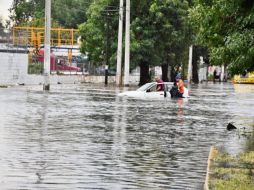 Cruce de las avenidas Artes Plásticas y Gobernador Curiel. Este fin de semana reducirá la intensidad de las lluvias, pero después del miércoles iniciará un nuevo cilo. ESPECIAL