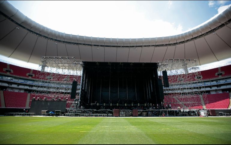 Se esperan 25 mil personas al concierto de la banda en México. EL INFORMADOR/F. Atilano