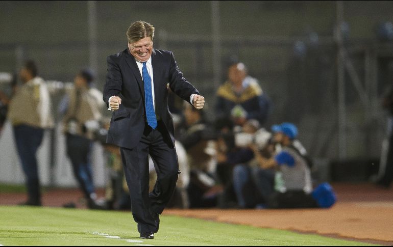 Sólo Miguel “Piojo” Herrera ha probado las mieles de la victoria al ganar un título en el futbol mexicano. MEXSPORT/ARCHIVO