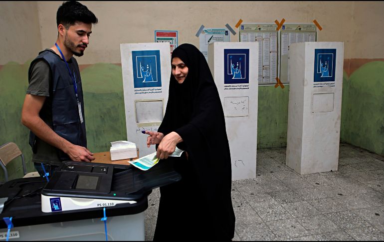 Hoy se celebran en Iraq las primeras elecciones parlamentarias tras la derrota del Estado Islámico. AP/N. Al-Jurani