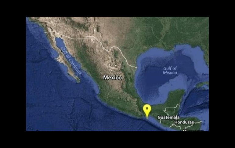 El temblor se sintió pocos minutos después de la medianoche. TWITTER/@SismologicoMX