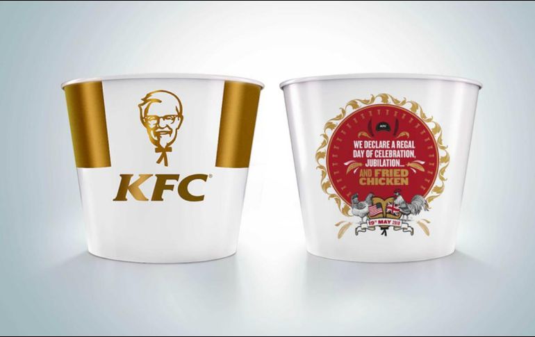 Estará disponible en el KFC de la localidad de Windsor, donde tendrá lugar el enlace. ESPECIAL