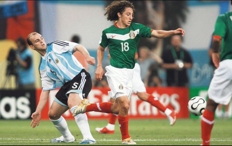 Andrés Guardado. El volante ex rojinegro fue una pesadilla para los argentinos en el Mundial de 2006. MEXSPORT